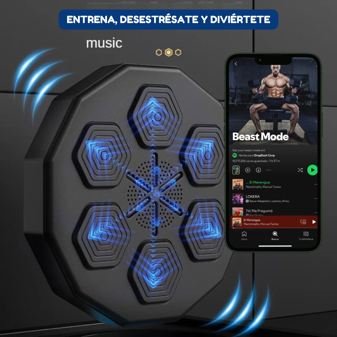 MAQUINA DE BOXEO MUSICAL