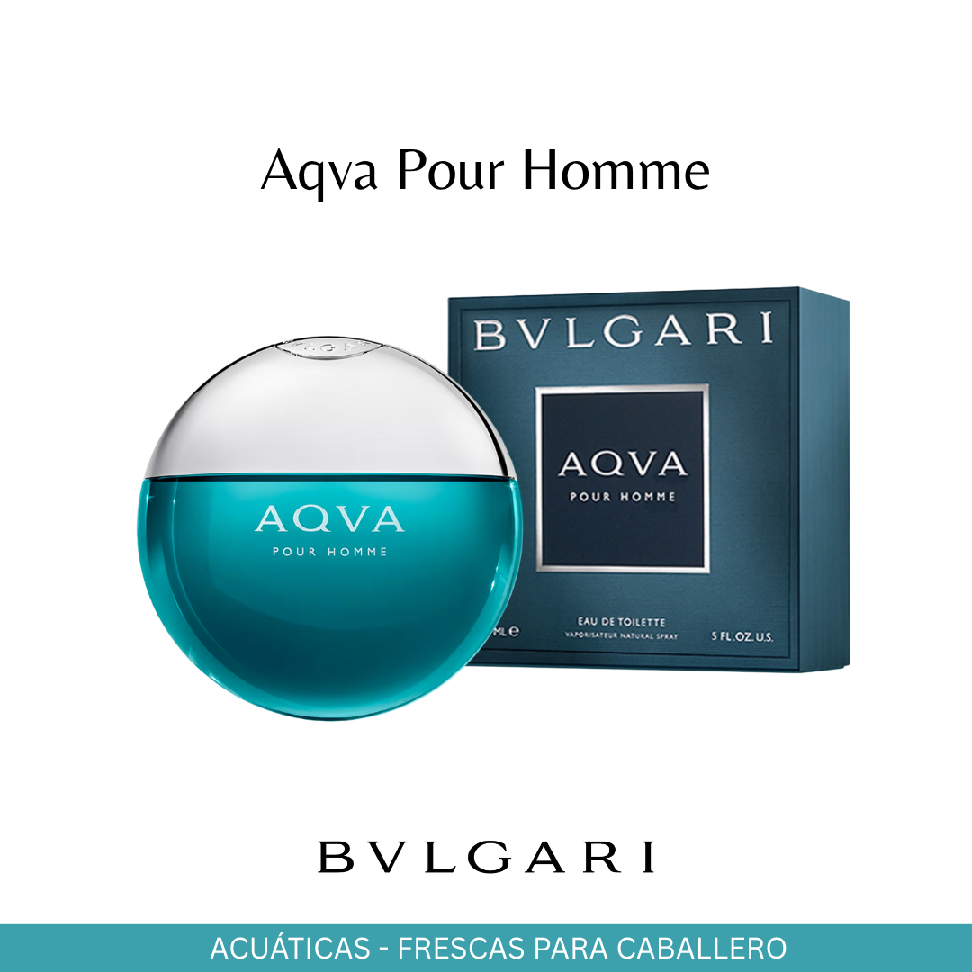 Bvlgari Aqva Pour Homme + Perfumero Gratis🎁