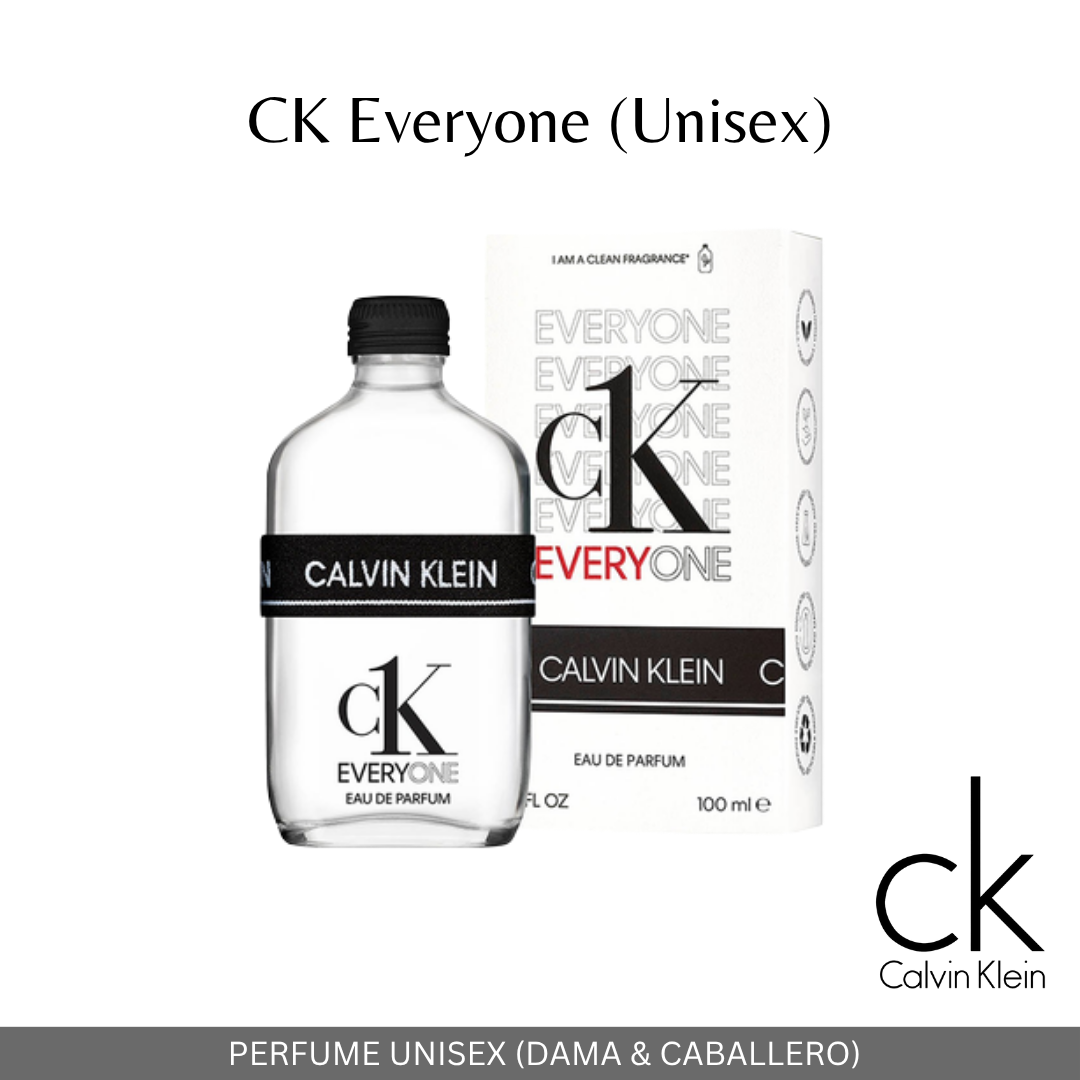 CK Everyone de Calvin Klein (Unisex) + Perfumero Gratis🎁