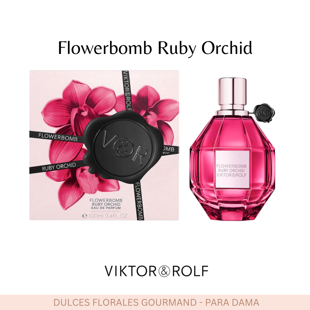 Flowerbomb Ruby Orchid+ Perfumero Gratis🎁