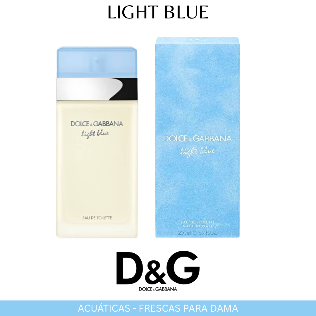 Light Blue (Mujer) + Perfumero Gratis🎁