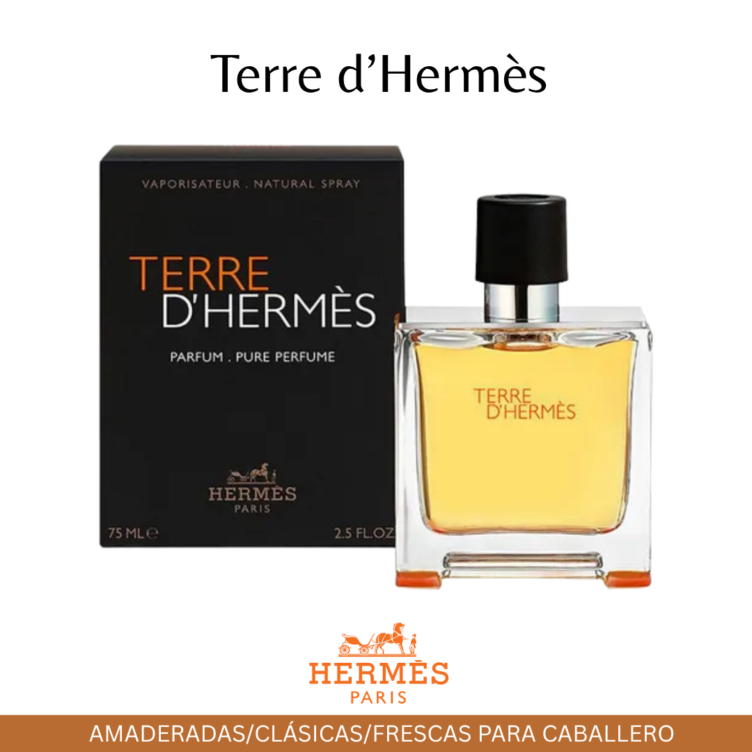 Terre d’Hermès  (hombre) + Perfumero Gratis🎁